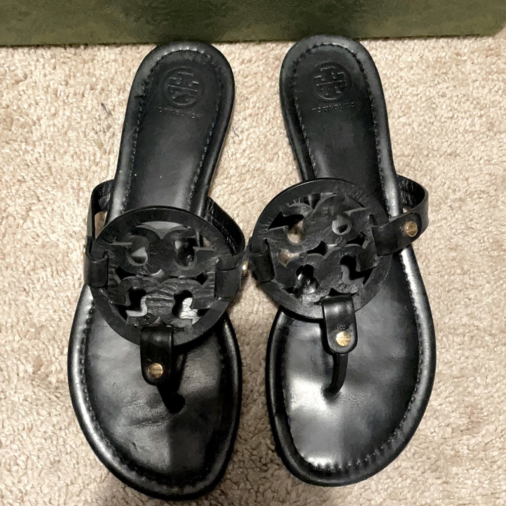 Tory Burch black sandals